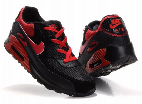 New Men'S Nike Air Max Black/Red